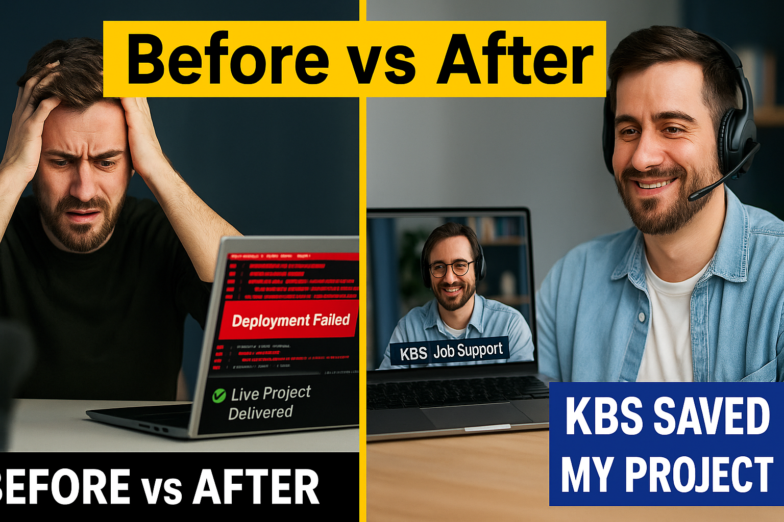 Before-vs-After-How-Online-Job-Support-Helped-Save-a-Live-Project-KBS-Training