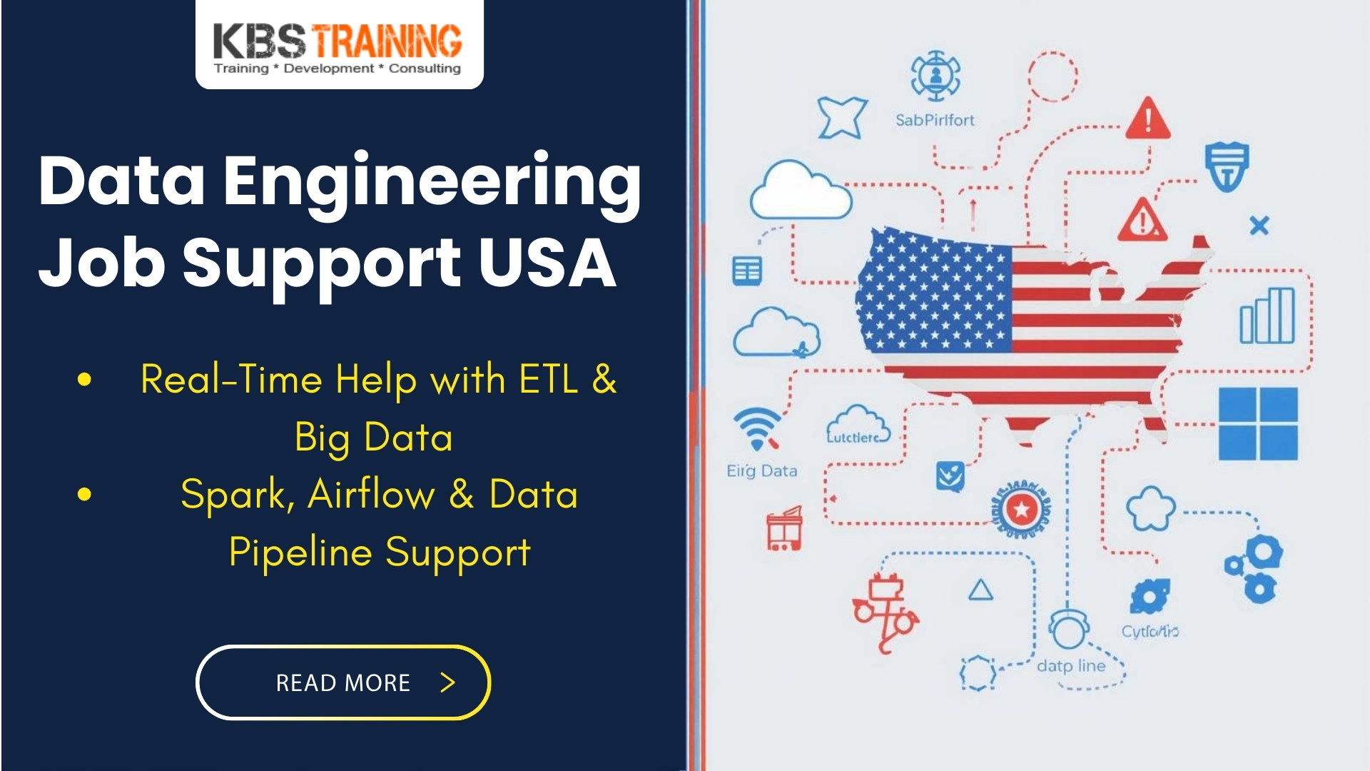 Real-Time Help with ETL & Big Data Spark, Airflow & Data Pipeline Support KBS Training